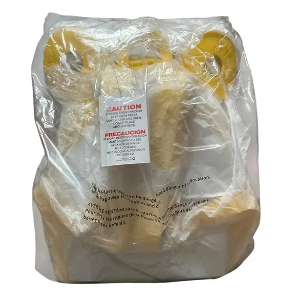 Disney Loungefly Quilted Yellow Pineapple Mini Backpack Bag NWT - Picture 8 of 11